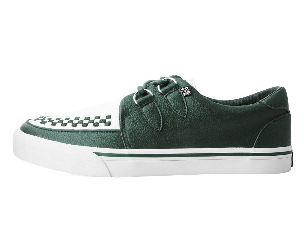 Dark Cedar & White 2-Ring Creeper Sneaker