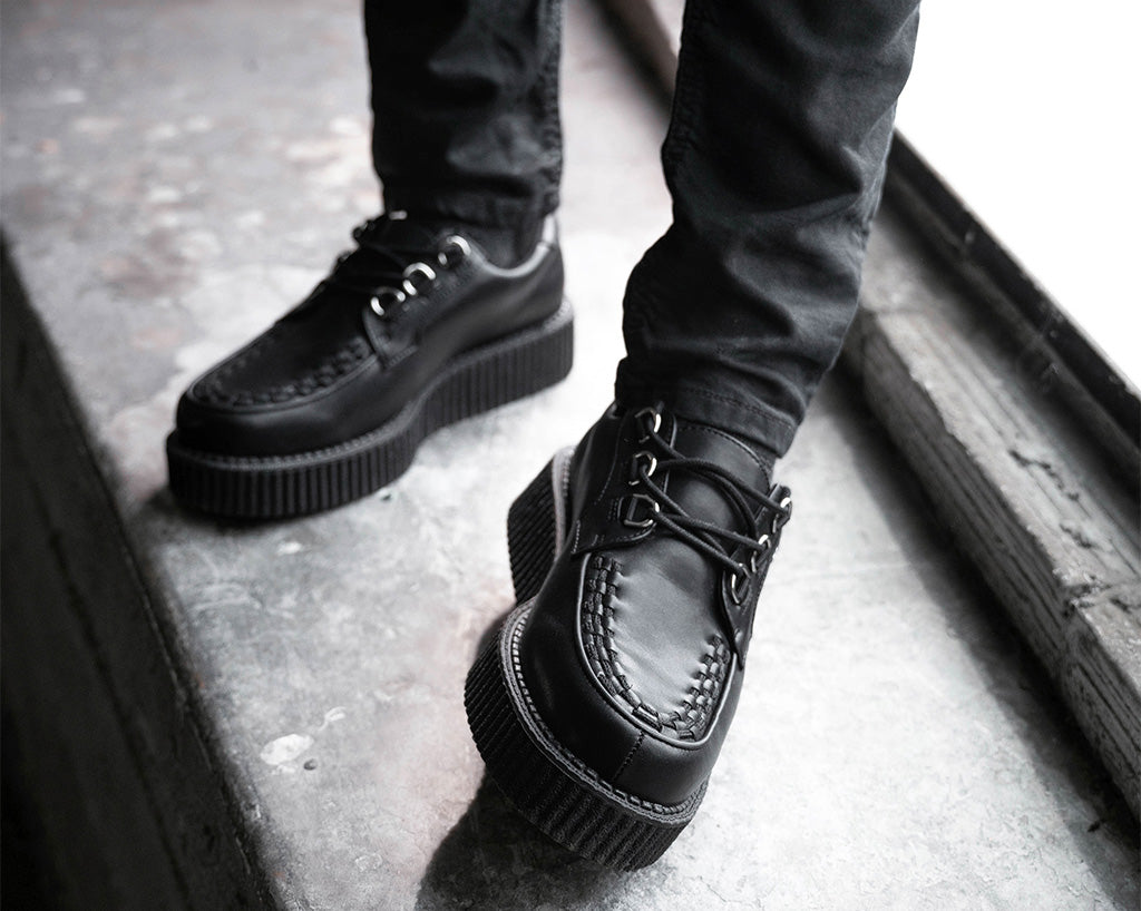 Black Leather Anarchic Creeper