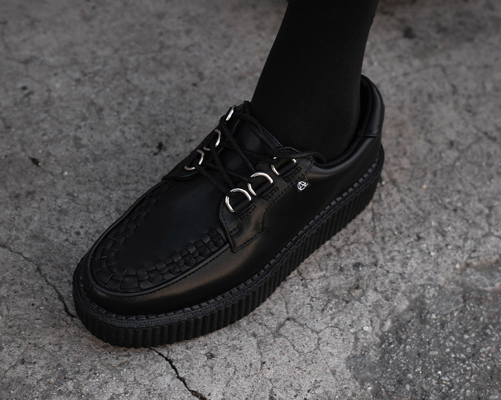 Black Leather Anarchic Creeper