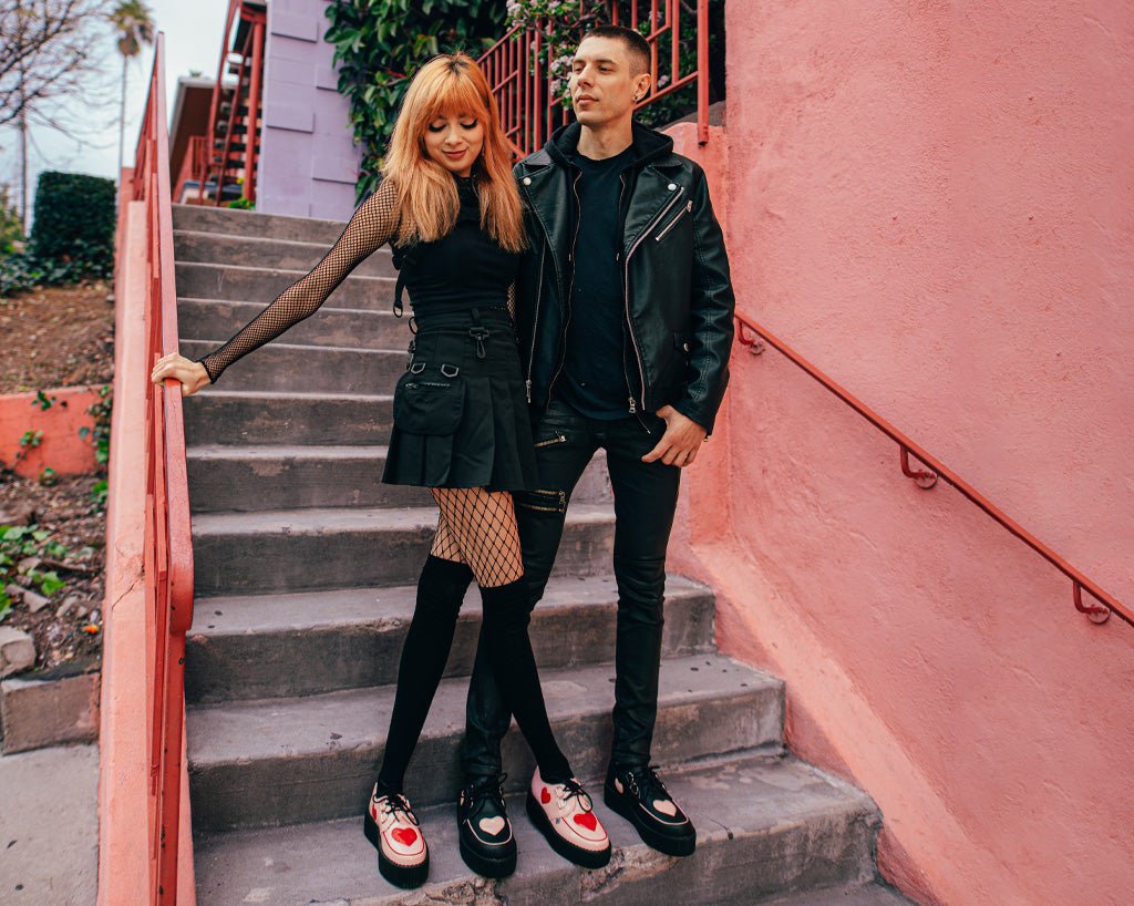 Pink & Red Heart Mondo Creeper