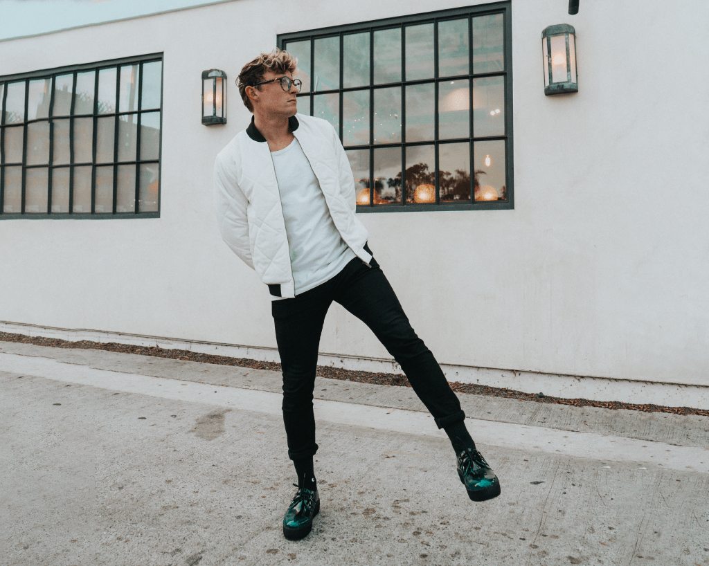 Green Gradient D-Ring Mondo Creeper