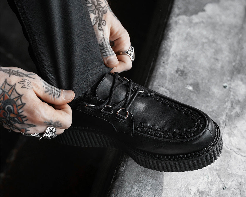Black Leather Anarchic Creeper