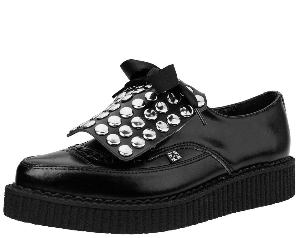 T.U.K. Creepers Platform Shoes Black — Women's 6 Men's 4 Used