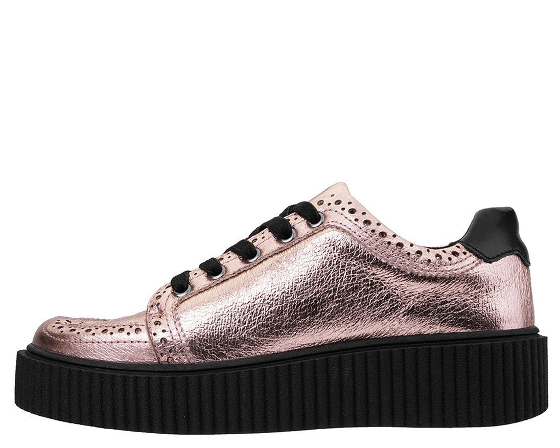 Rose Gold Wingtip Casbah Creeper