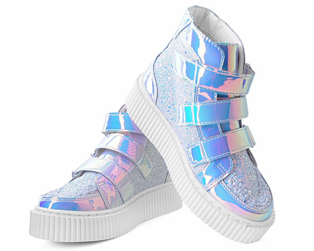 Ice Iridescent High Top Casbah Creeper