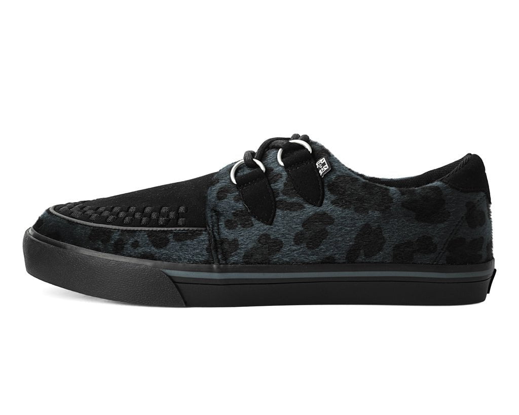 Black & Grey Leopard Hair VLK Sneaker