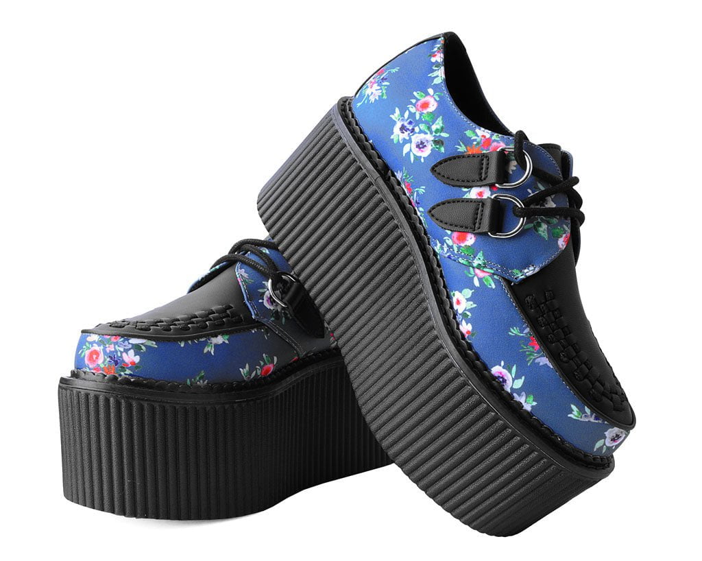 T.U.K. A8055 - Blue Black Creepers