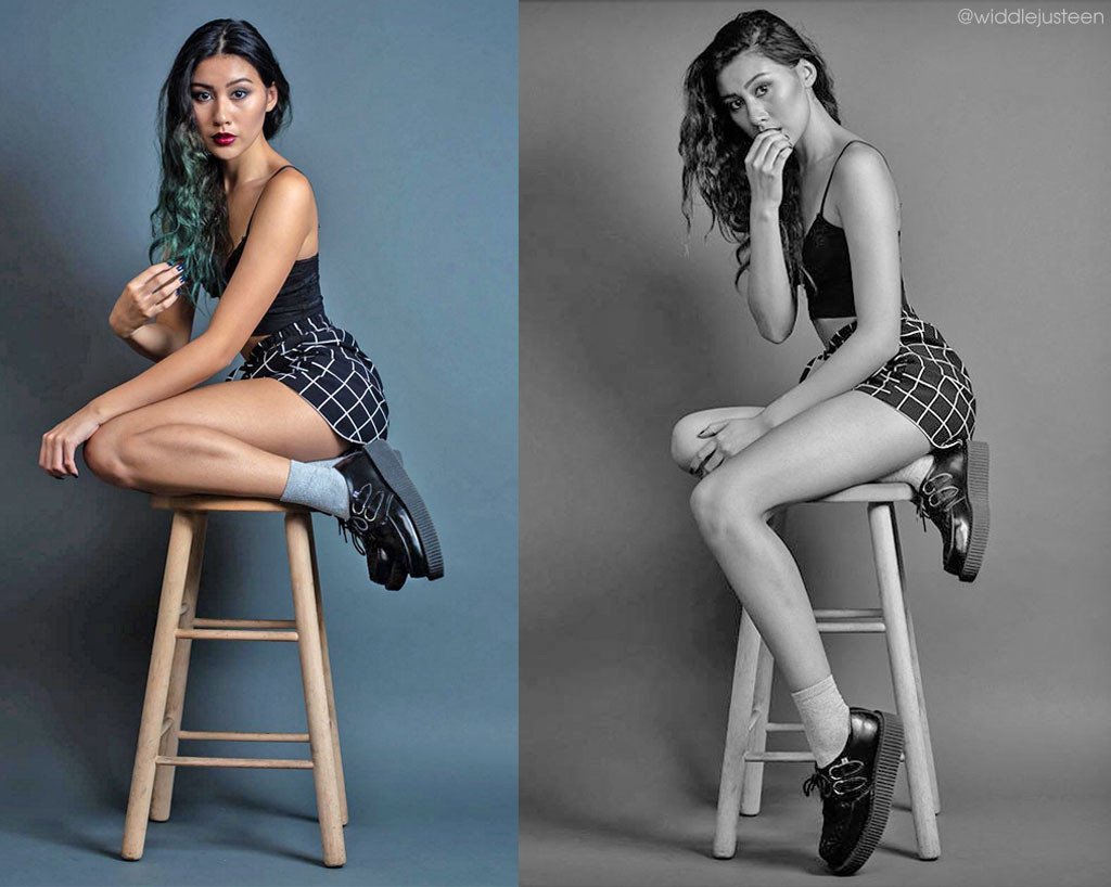 Black Low Sole Viva Creeper