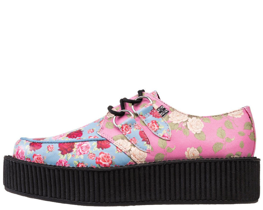 Mixed Floral Creepers T.U.K. Footwear Outlet