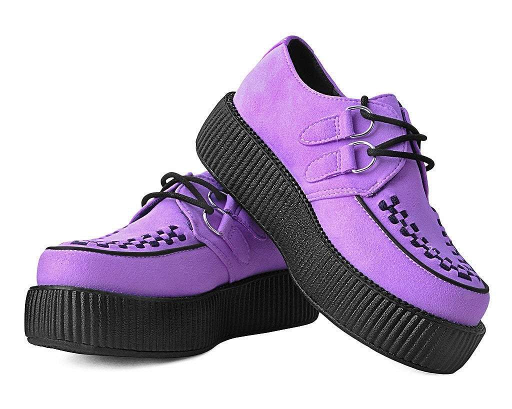 TUK Black Suede Viva Mondo Creeper Shoe