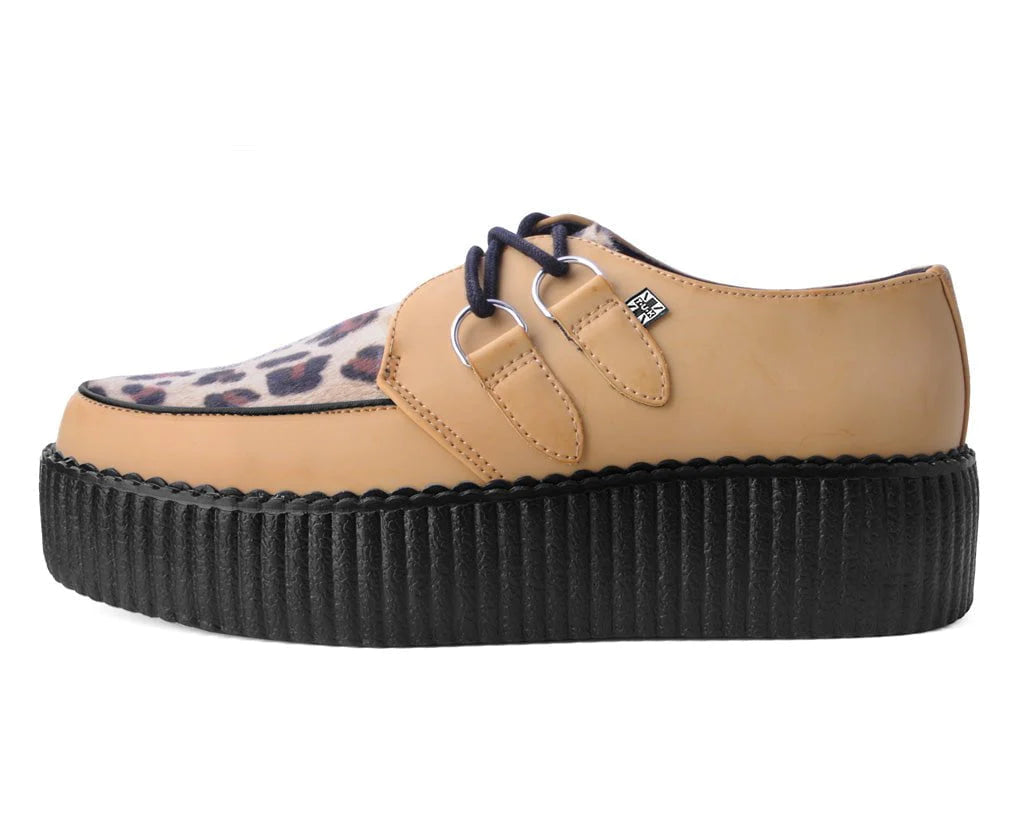 Tan Leopard Brush-Off Mondo Creeper