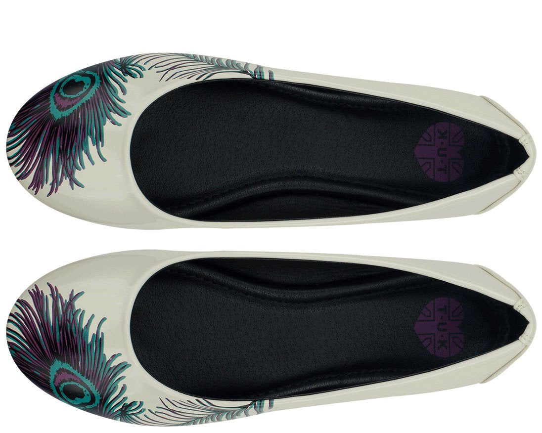 Peacock Feather Flats *ALL ITEMS FINAL SALE/NON-RETURNABLE*