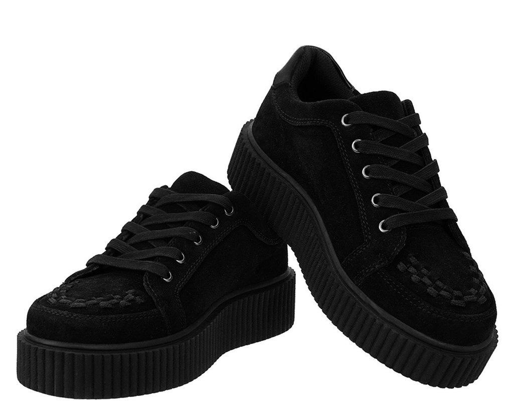 Black Suede Casbah Creeper