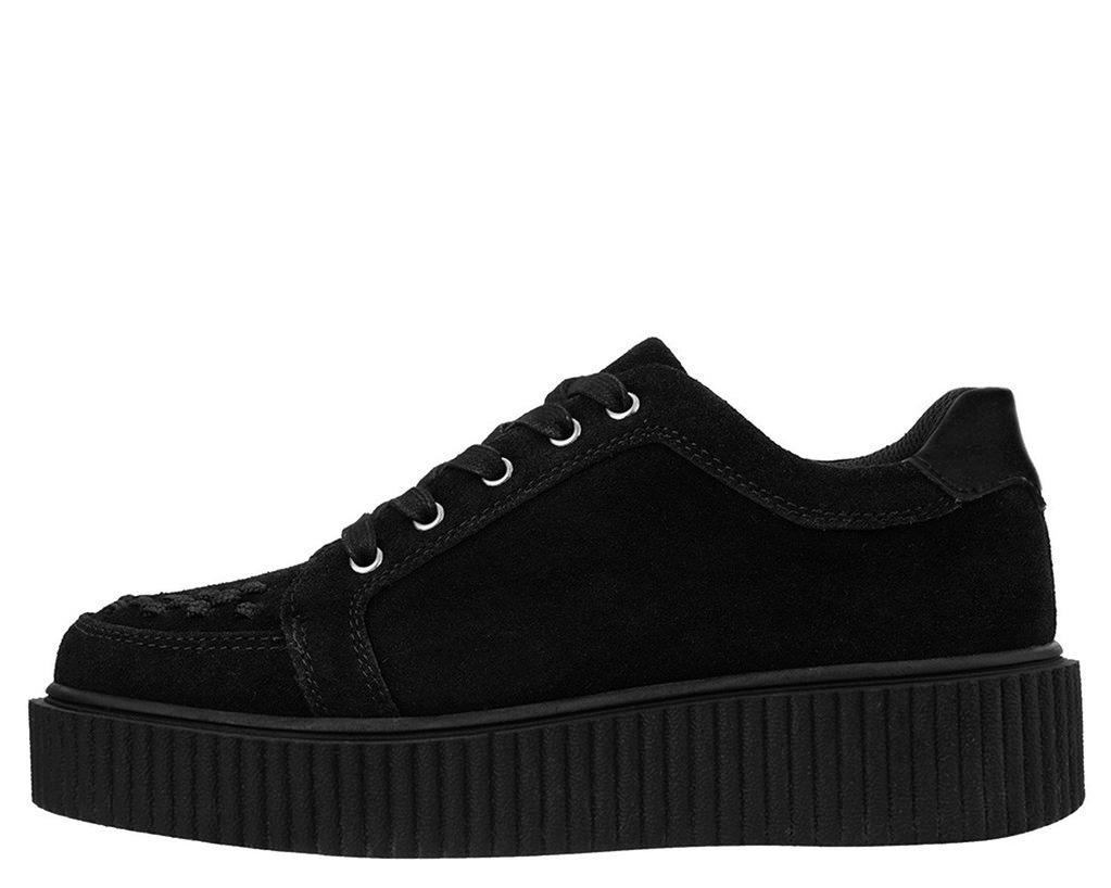 Black Suede Casbah Creeper