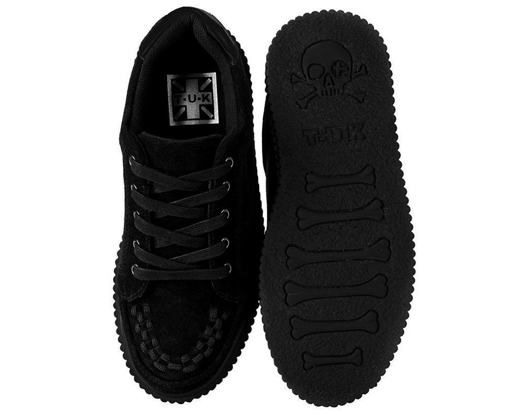 Black Suede Casbah Creeper