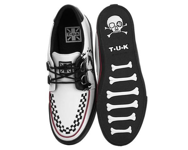 White Skull VLK Sneaker - T.U.K.