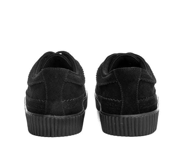Black Suede EZC Brogue Shoes