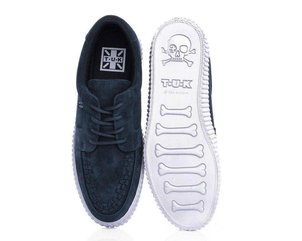 Navy Suede EZC Shoes