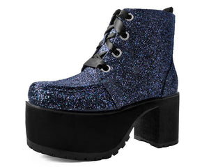 Black Jewels Glitter Nosebleed Boot