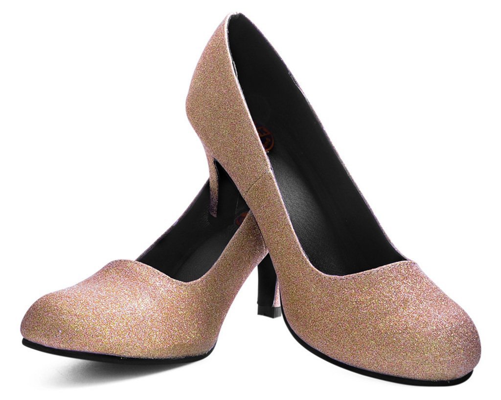 Rose Glitter Heel 