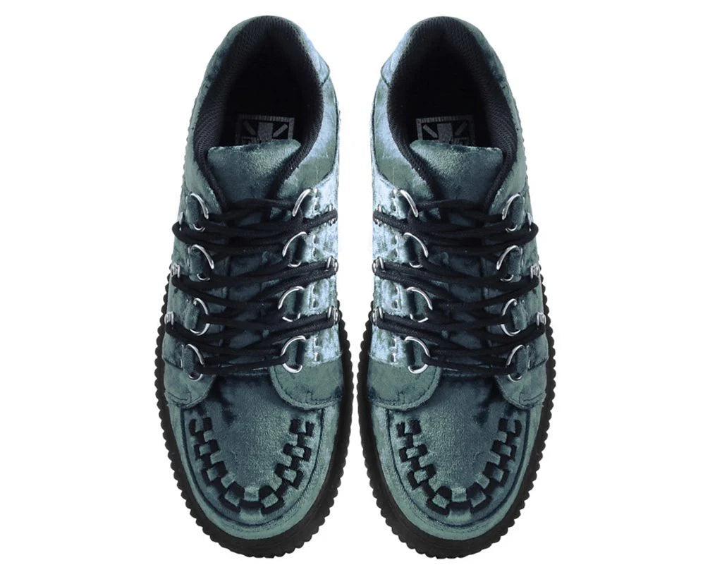 Teal Velvet Multi-Lace Casbah Creeper 