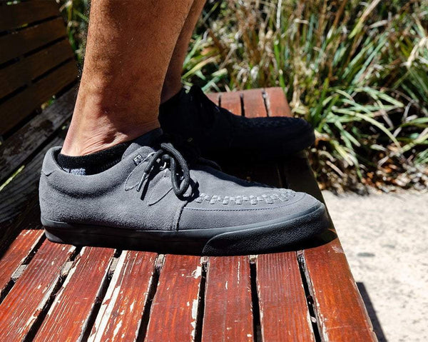 Grey Suede D-Ring VLK Sneaker