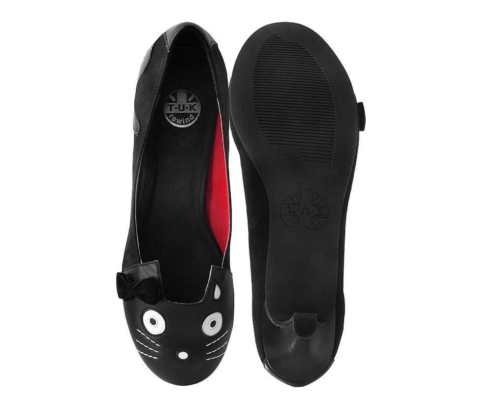 Black Kitty Anti-Pop Heel 