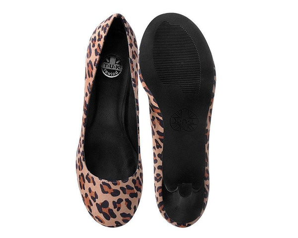Leopard Anti-Pop Heel