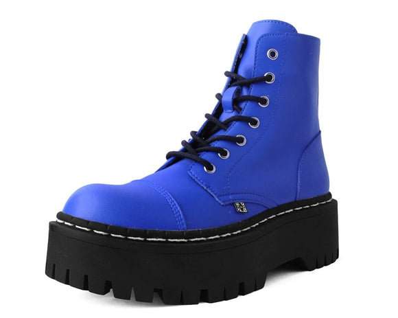 Electric Blue Double Decker Boot T.U.K. Footwear Outlet