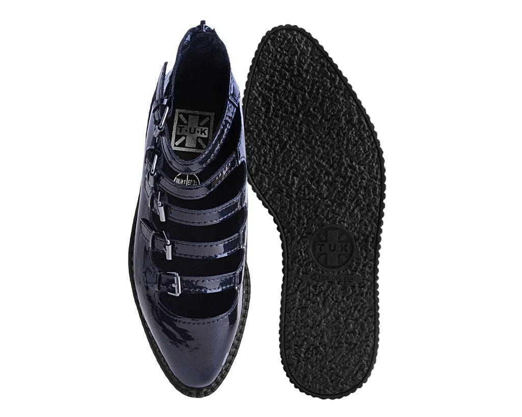 Black Metallic Sparkle Multi-Strap Mary Jane – T.U.K. Footwear Outlet