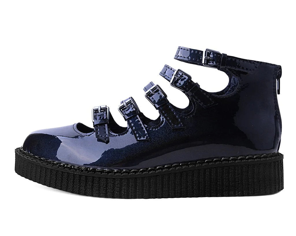 Black Metallic Sparkle Multi-Strap Mary Jane – T.U.K. Footwear Outlet