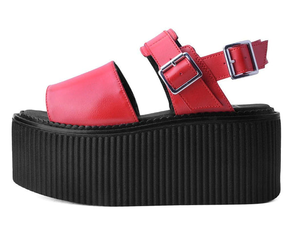 Red Brush-Off Strato Sandal