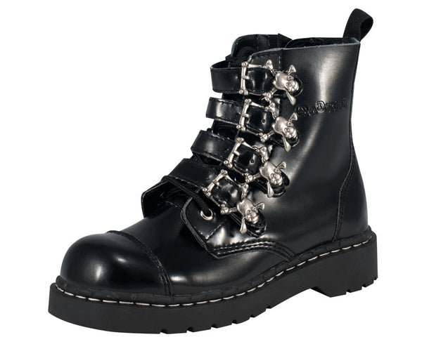 Four buckle outlet boots