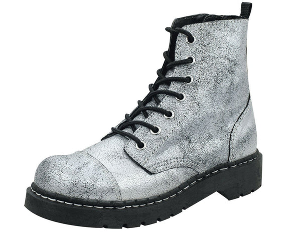 Cracked Suede Boots - T.U.K.