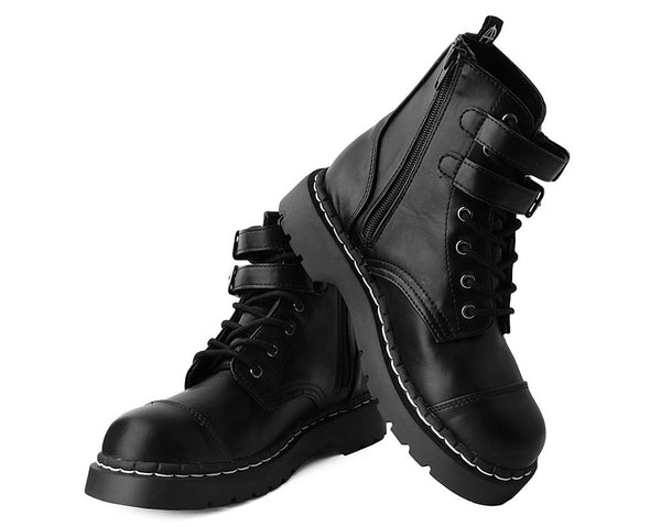 Black 2-Buckle Anarchic Boot 