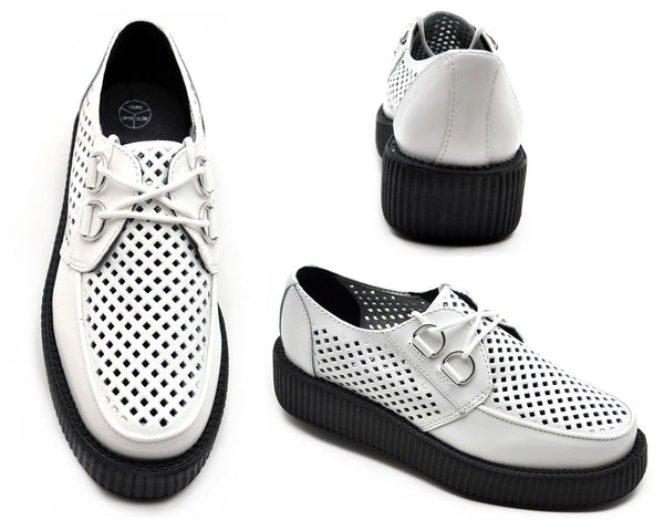 White Perf Creepers