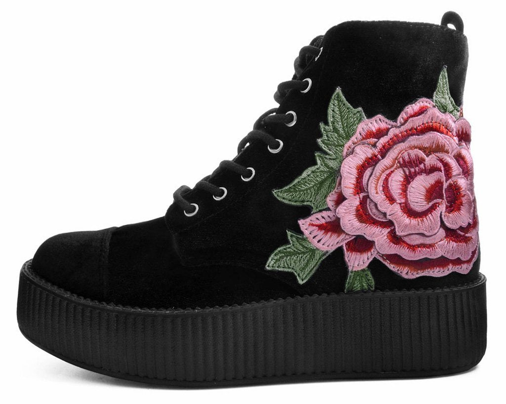 Rose orders embroidered shoes