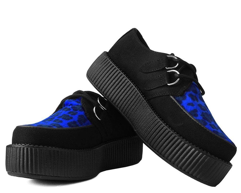 Black & Blue Leopard Viva Mondo Creeper 