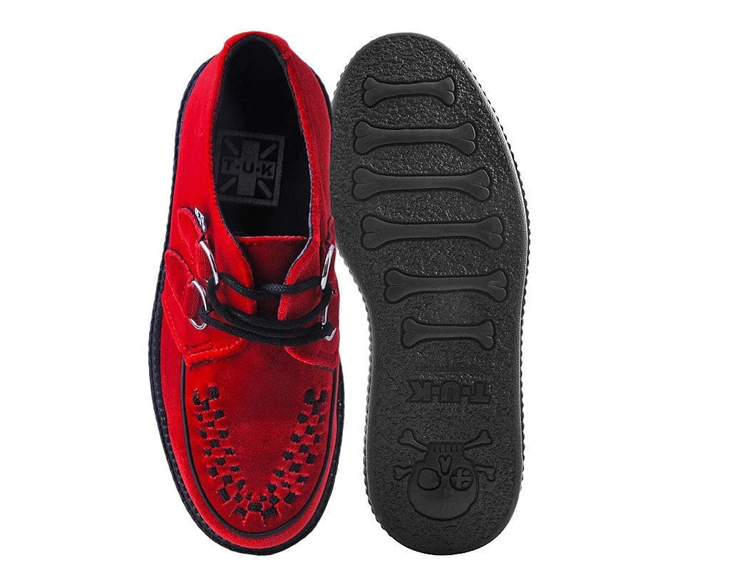 Red velvet creepers puma sales