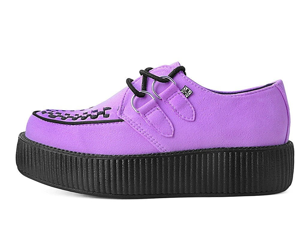 Lavender Faux Suede Viva Mondo Creeper