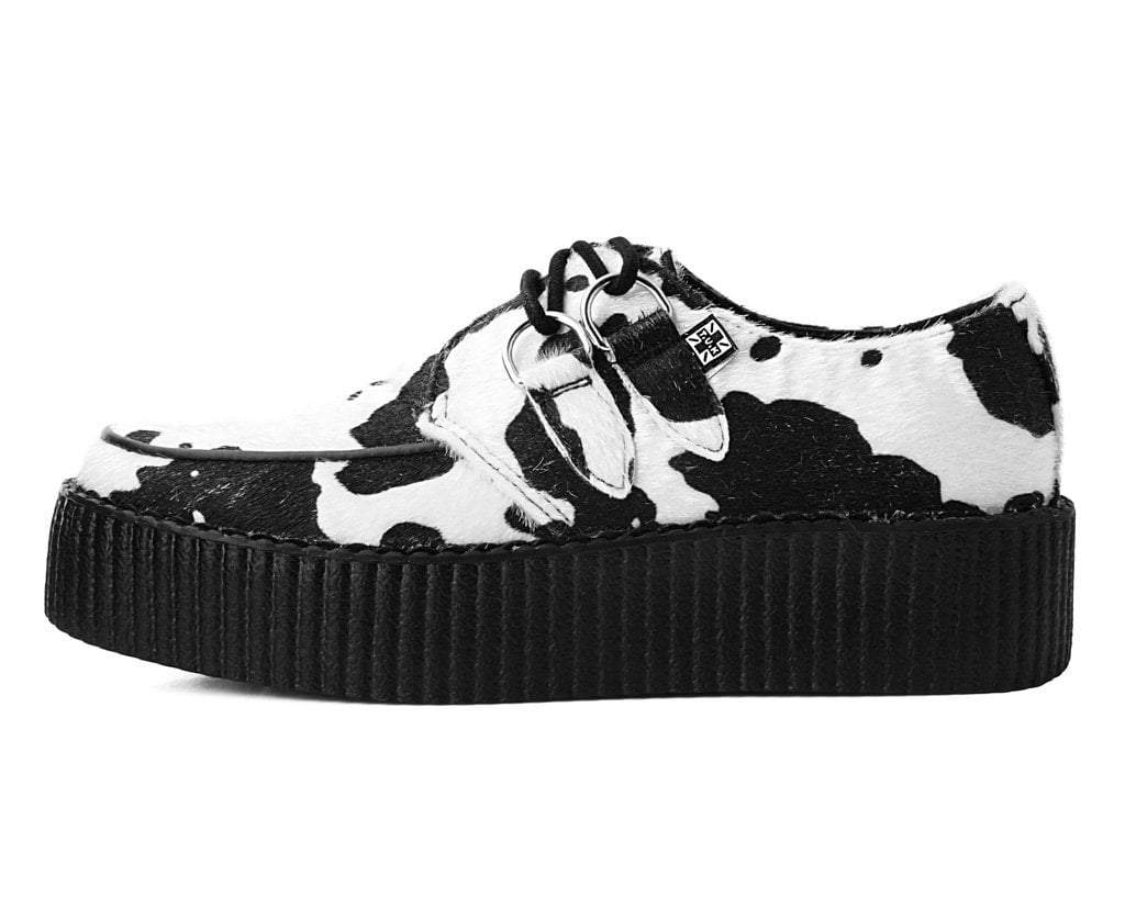 Black & White D-Ring Interlace Viva Mondo Creeper