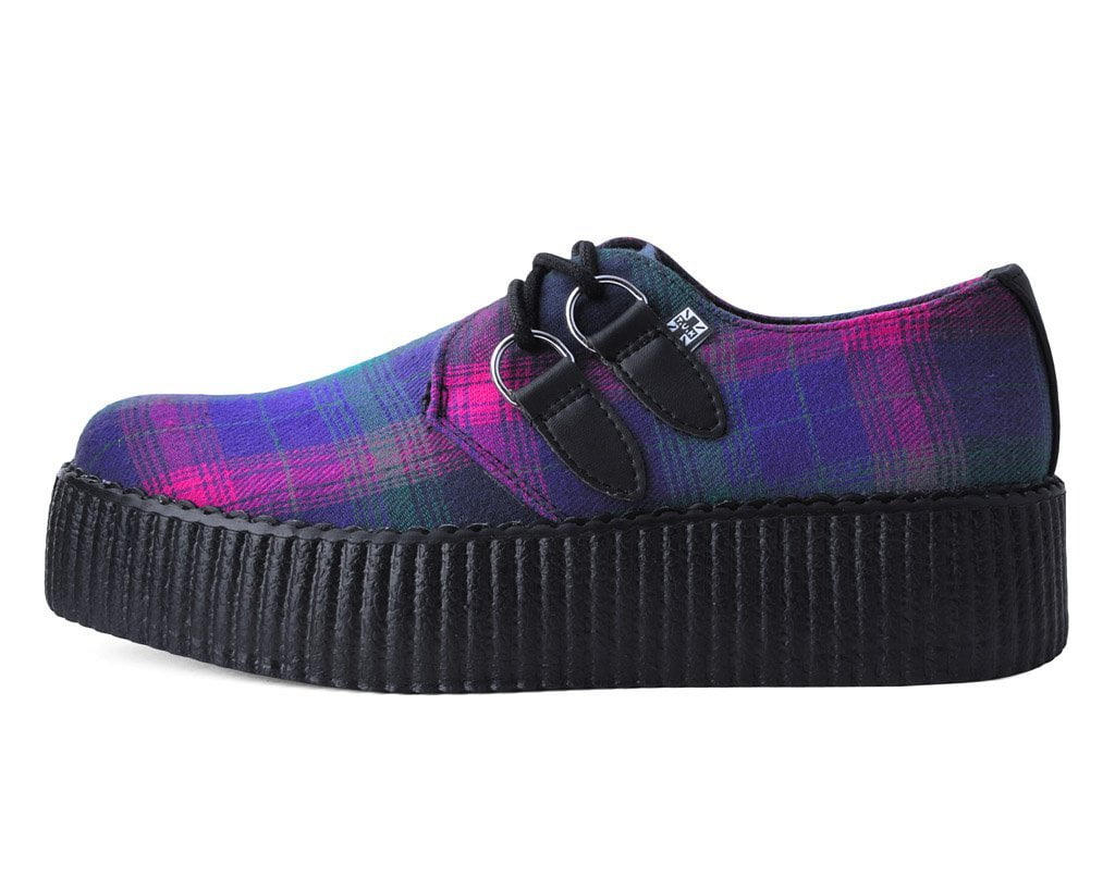 Magenta Plaid D-Ring Viva Creeper