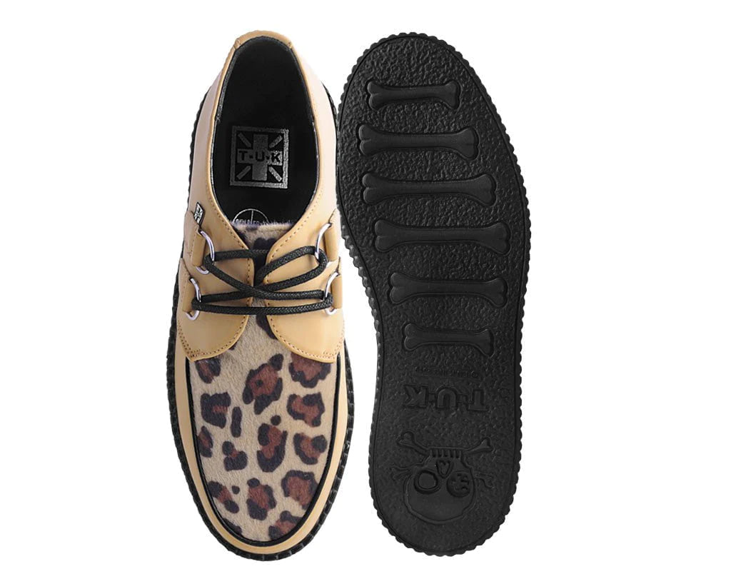 Tan Leopard Brush-Off Mondo Creeper