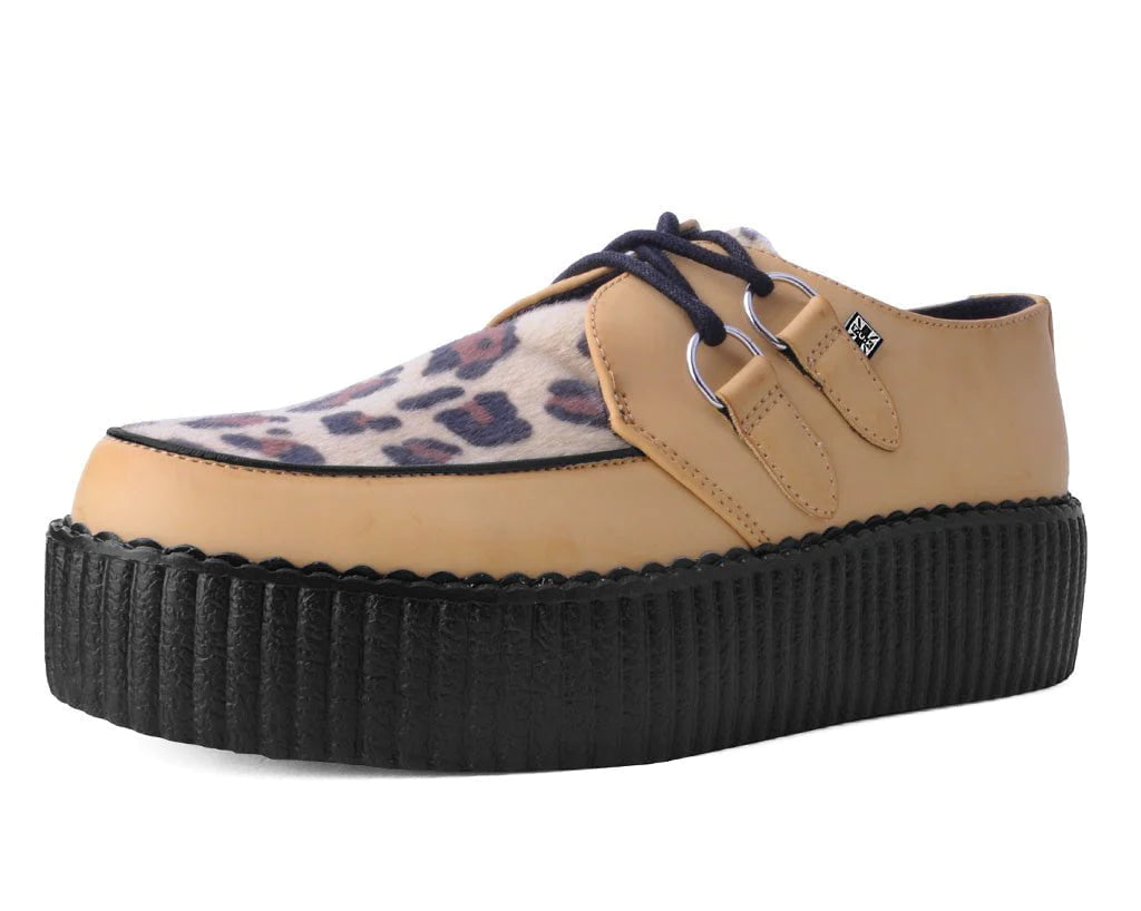 Tan Leopard Brush-Off Mondo Creeper