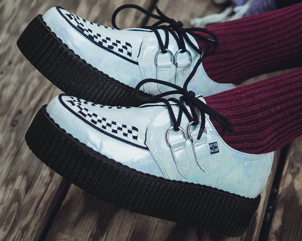 White Oil Slick Mondo Creeper
