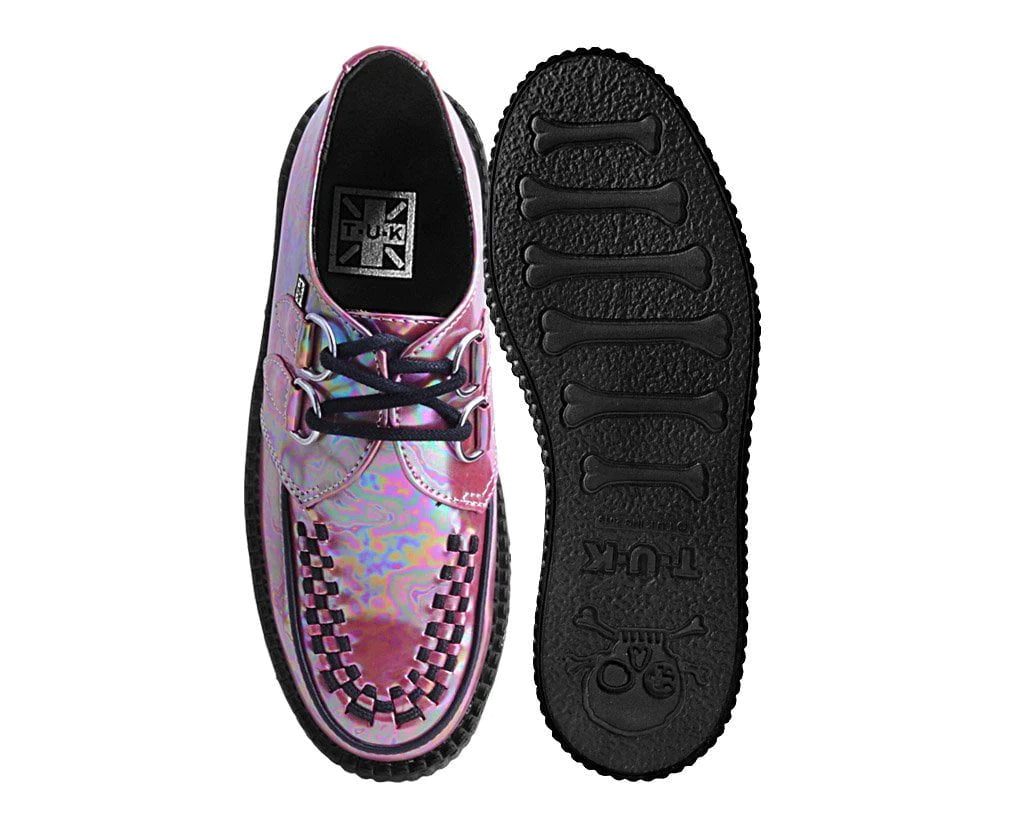 Red Oil Slick D-Ring Mondo Creeper – T.U.K. Footwear Outlet Red Oil Slick D-Ring Mondo Creeper – T.U.K. Footwear Outlet